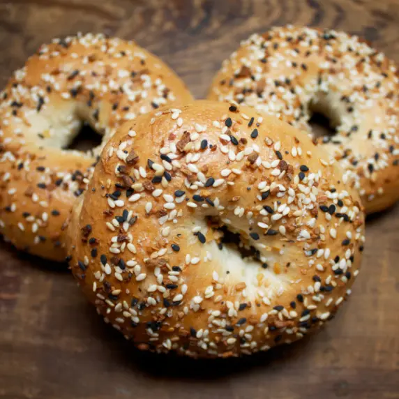 Everything But The Yeast Sourdough Bagels (Half Dozen)