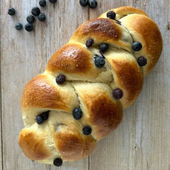 Organic Lemon Blueberry Challah