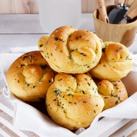 Organic Garlic Knots